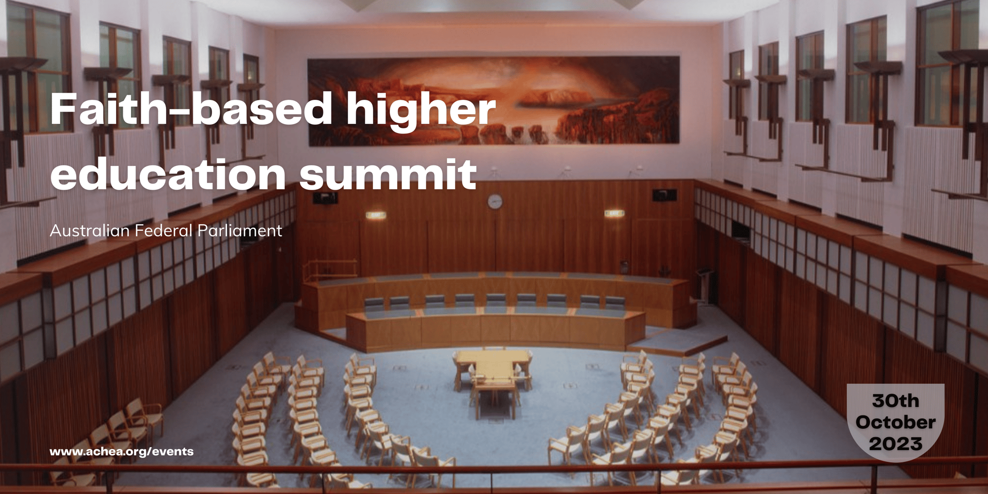Faith-based higher education summit